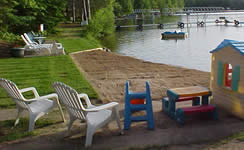 Lakeside cabin